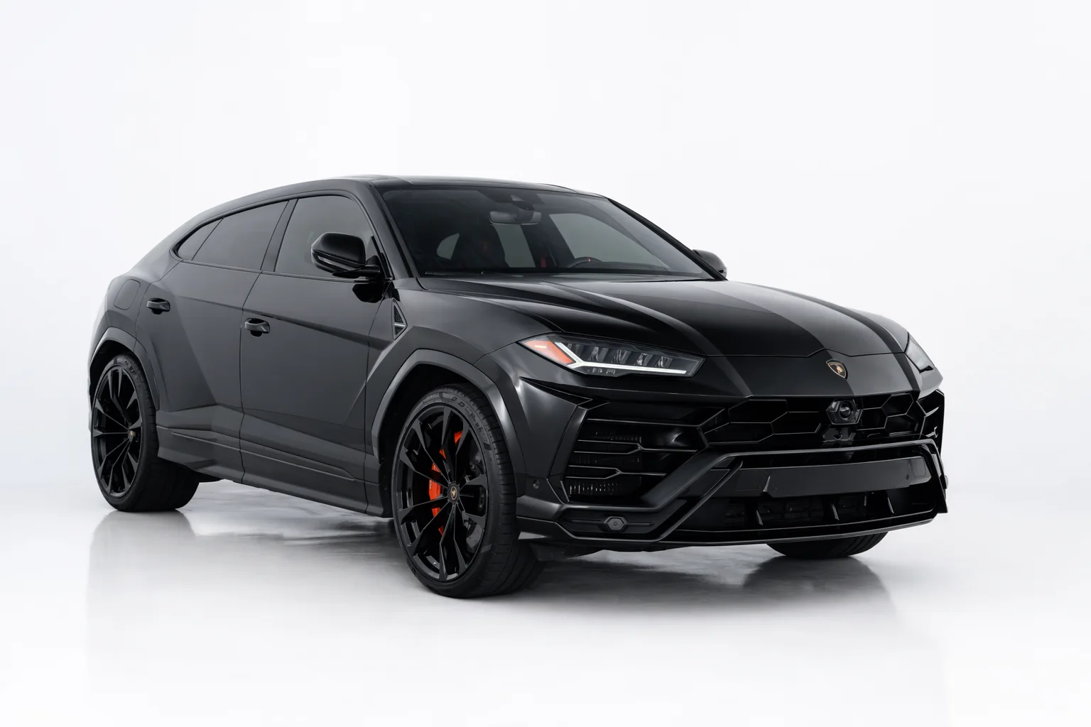 Lamborghini Urus Black exotic car rental in Los Angeles
